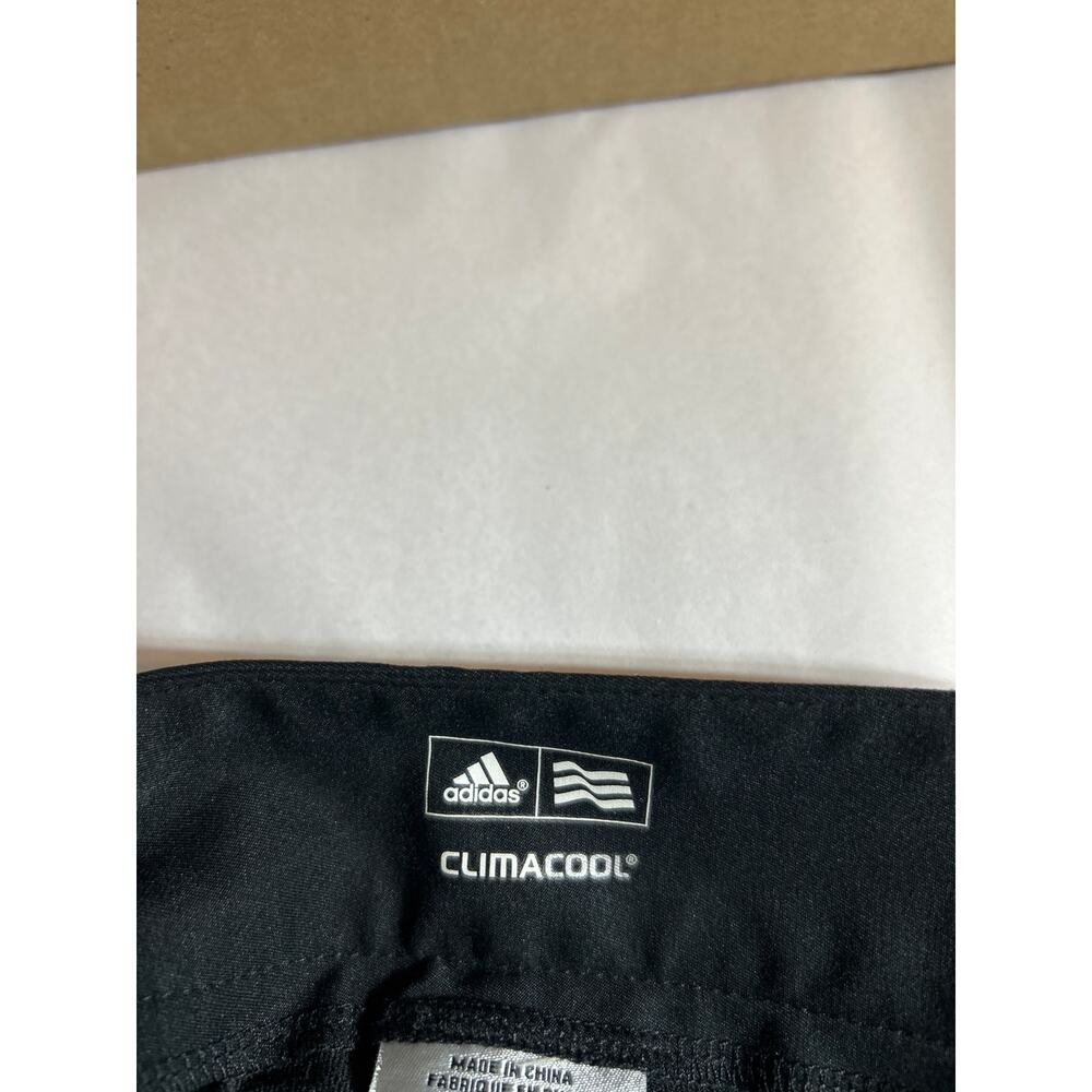Adidas Skort 12 Black Climacool Pockets Side Zip Shorts Skirt Tennis Pickleball - Picture 10 of 12